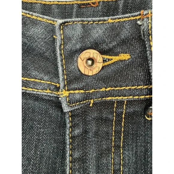 Mix It Women's Dark WashJeans Stretch‎ Mid Rise Size 6 Petite - Picture 2 of 9